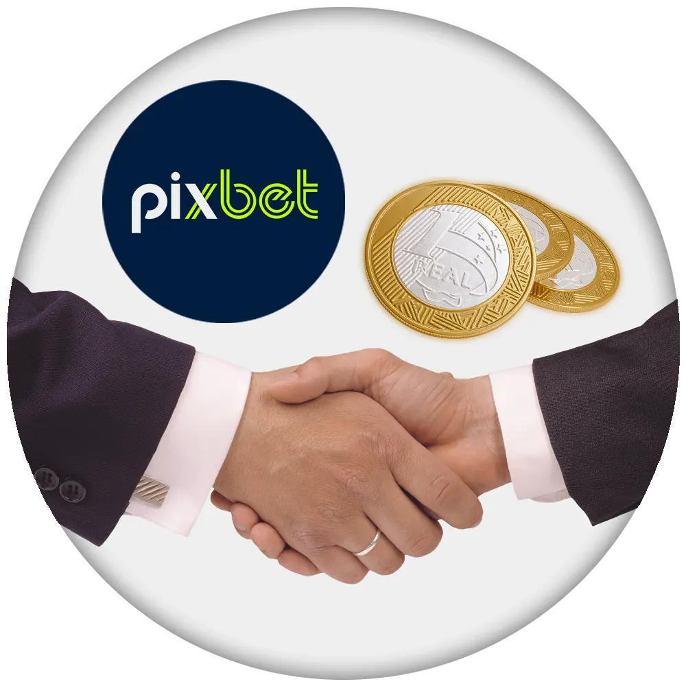 Participe do programa de afiliados Pixbet.