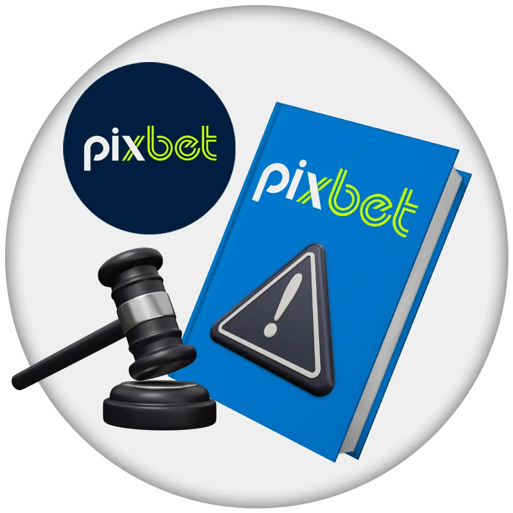 Siga todos os termos e condições exigidos pela Pixbet.