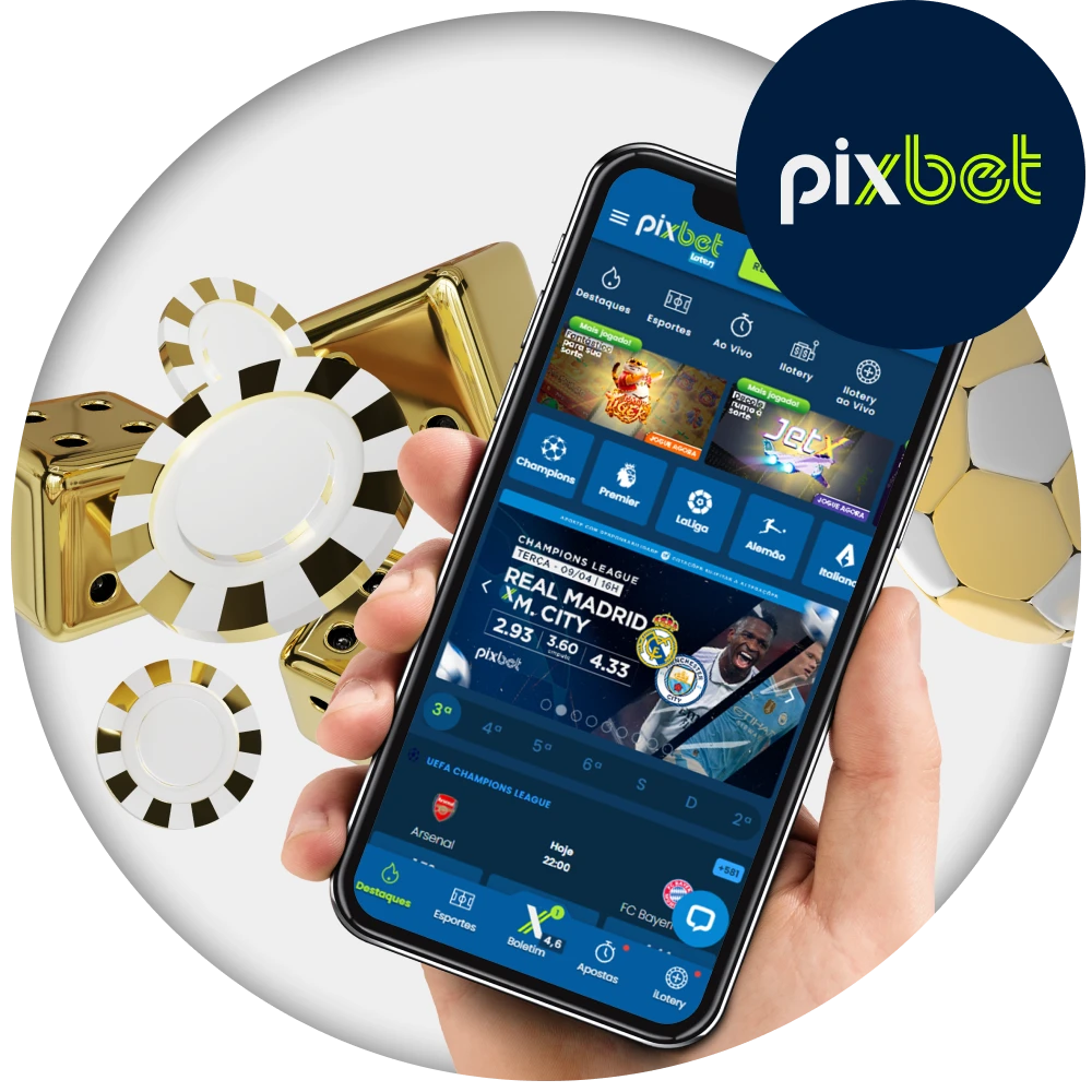 Baixe o Pixbet App no Brasil.