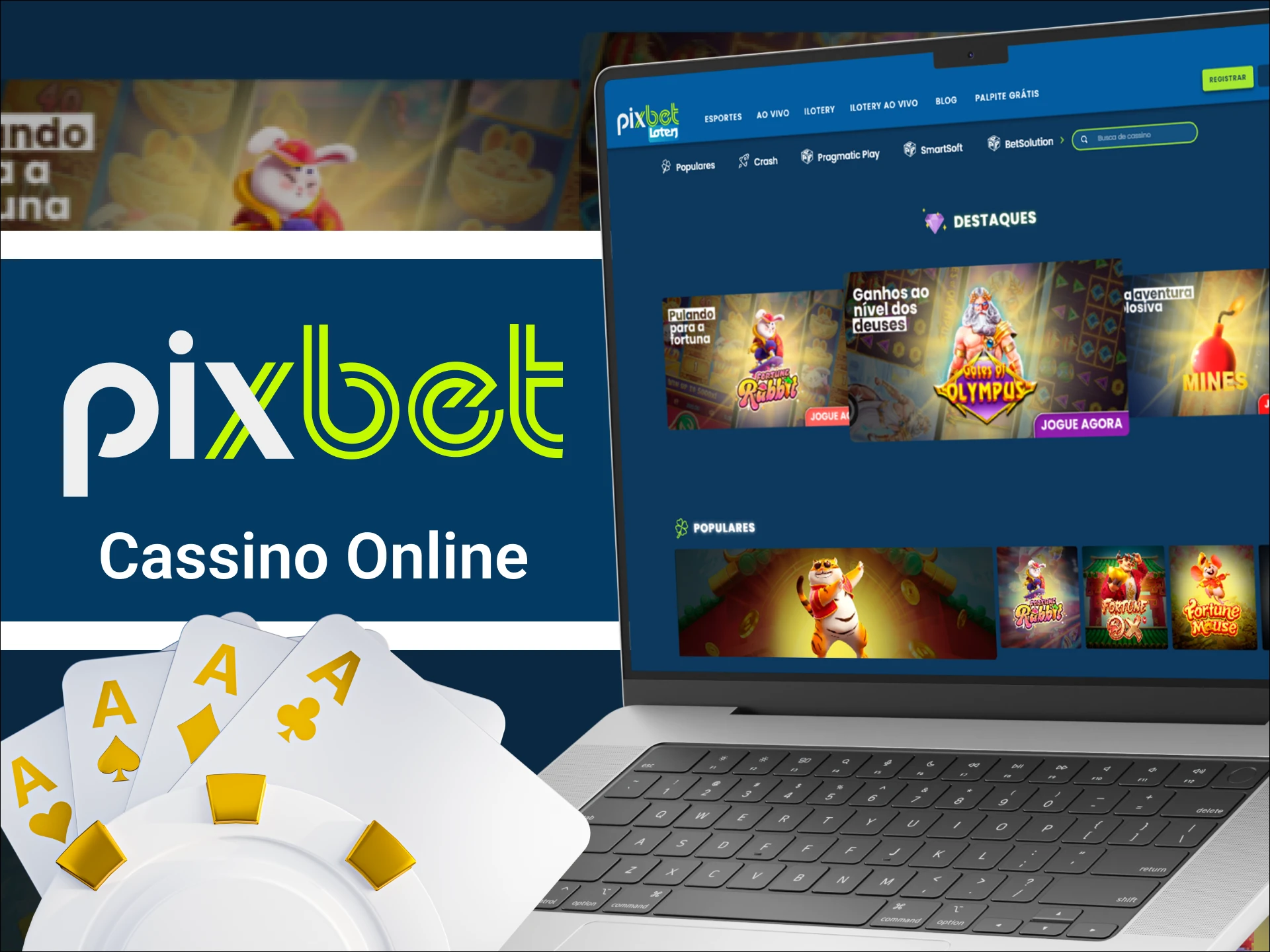 Quais jogos de cassino estão disponíveis no site de cassino online Pixbet.